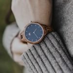 Reloj de madera mujer