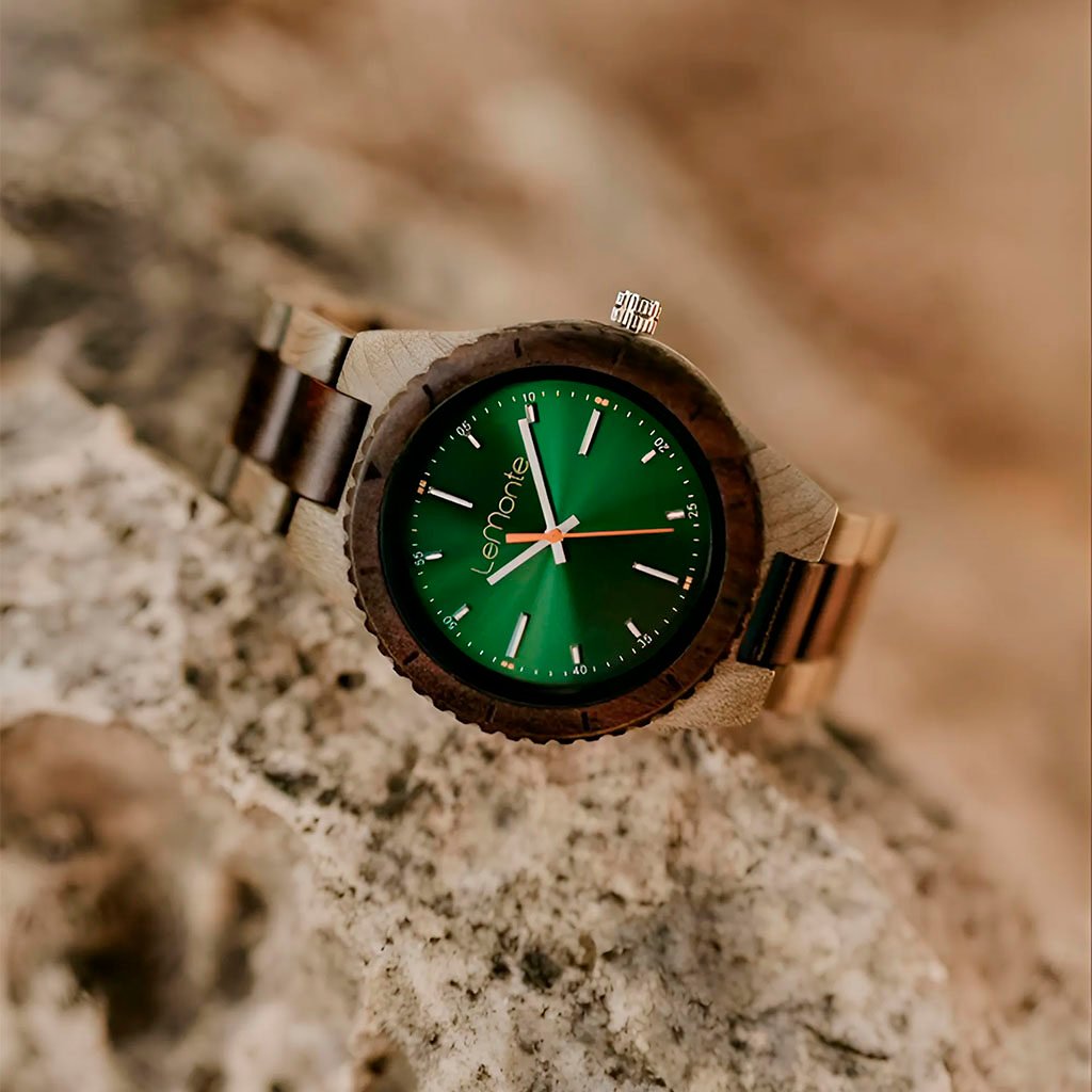 Reloj verde LeMonte